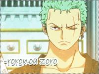   Roronoa zoro-